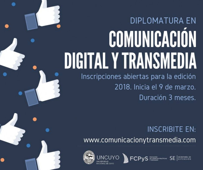 imagen Nueva edición de la Diplomatura en Comunicación Digital y Transmedia en la FCPYS