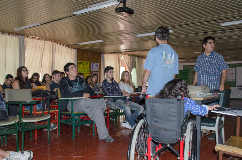 imagen Charla sobre Discapacidad para los estudiantes del Ingreso