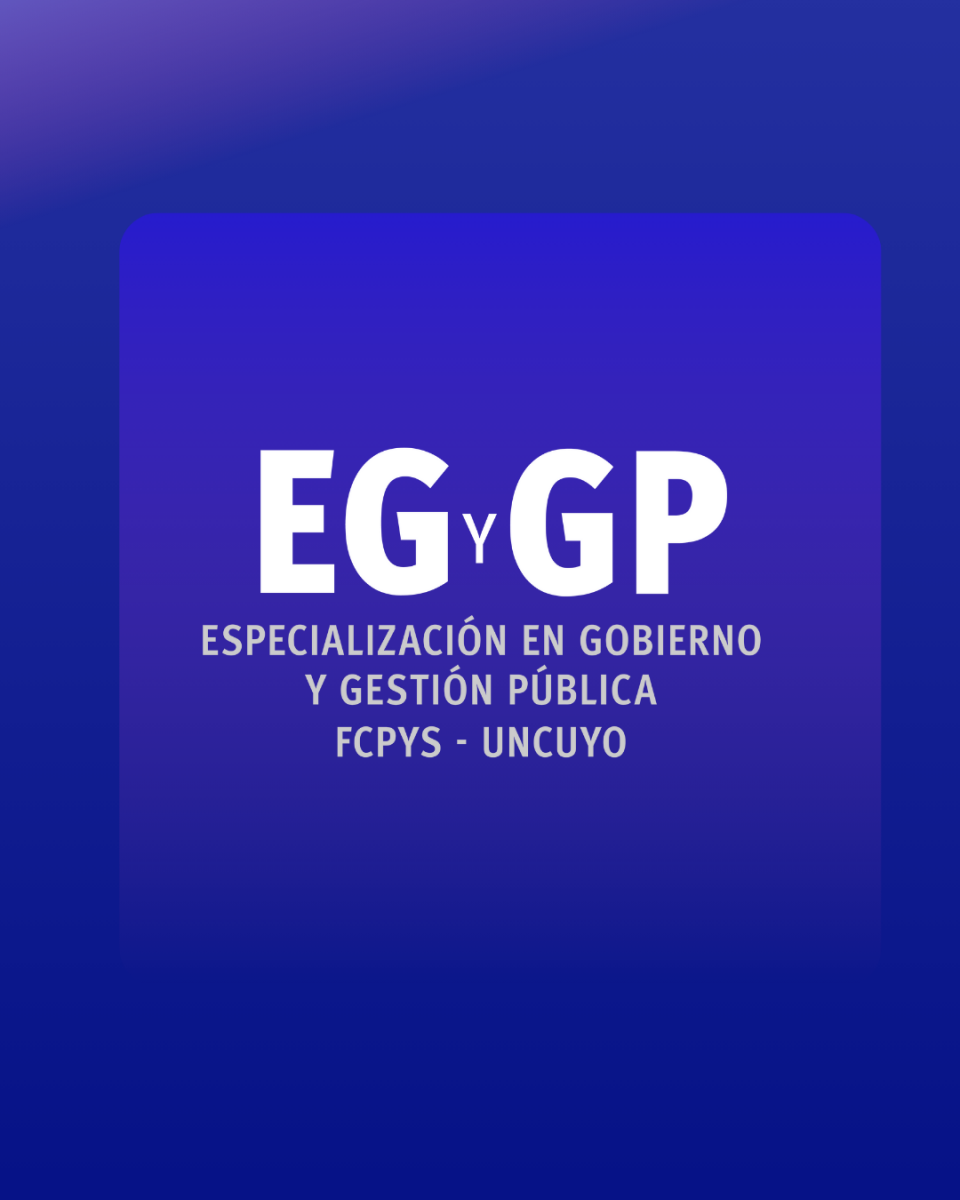imagen Especialización en Gobierno y Gestión Pública 