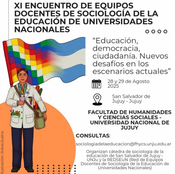 imagen  La FCPyS participó del XI Encuentro de Cátedras de Sociología de la Educación en Jujuy