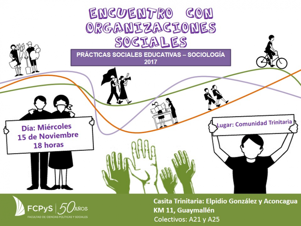 imagen  Encuentro con Organizaciones Sociales en la Cátedra de Prácticas Sociales Educativas