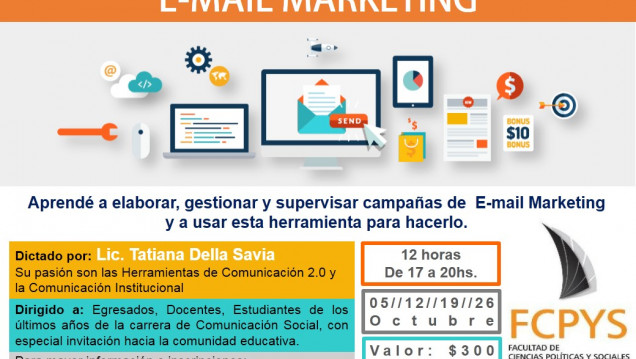 imagen  Curso - Taller sobre E-mail Marketing
