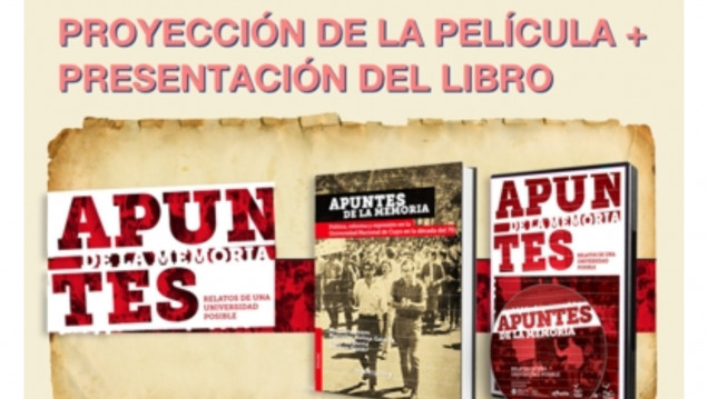 imagen Presentarán libro y película sobre la actividad política en la UNCuyo durante los ‘70
