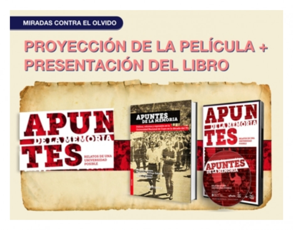 imagen Presentarán libro y película sobre la actividad política en la UNCuyo durante los ‘70