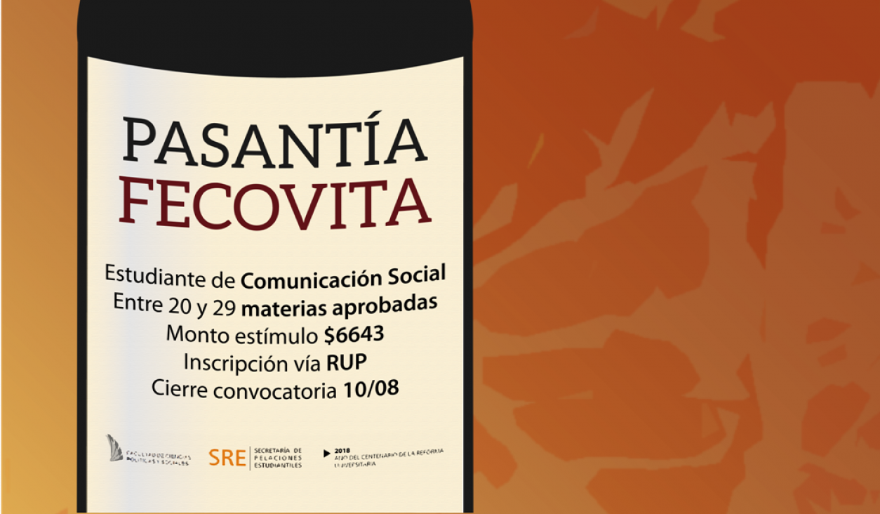 imagen Pasantía en FECOVITA para estudiantes de Comunicación