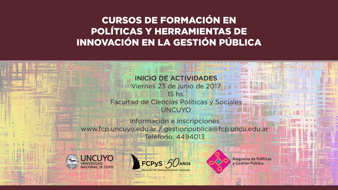 imagen Cursos de Formación en Políticas y Herramientas de Innovación en la Gestión Pública