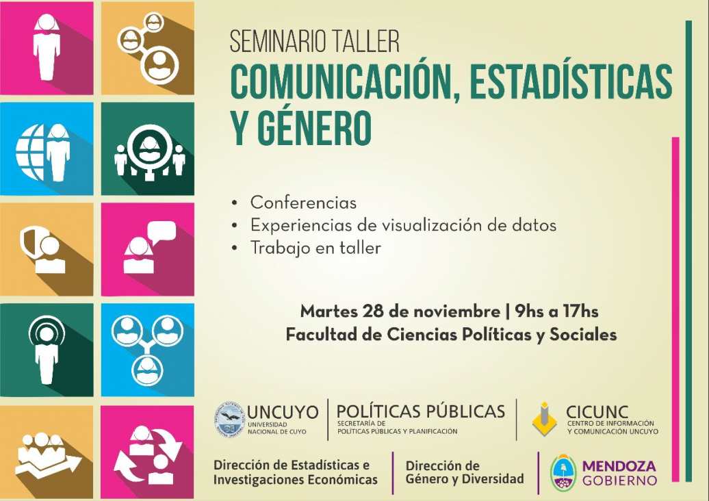 imagen Seminario taller de "Comunicación, Estadísticas y Género"