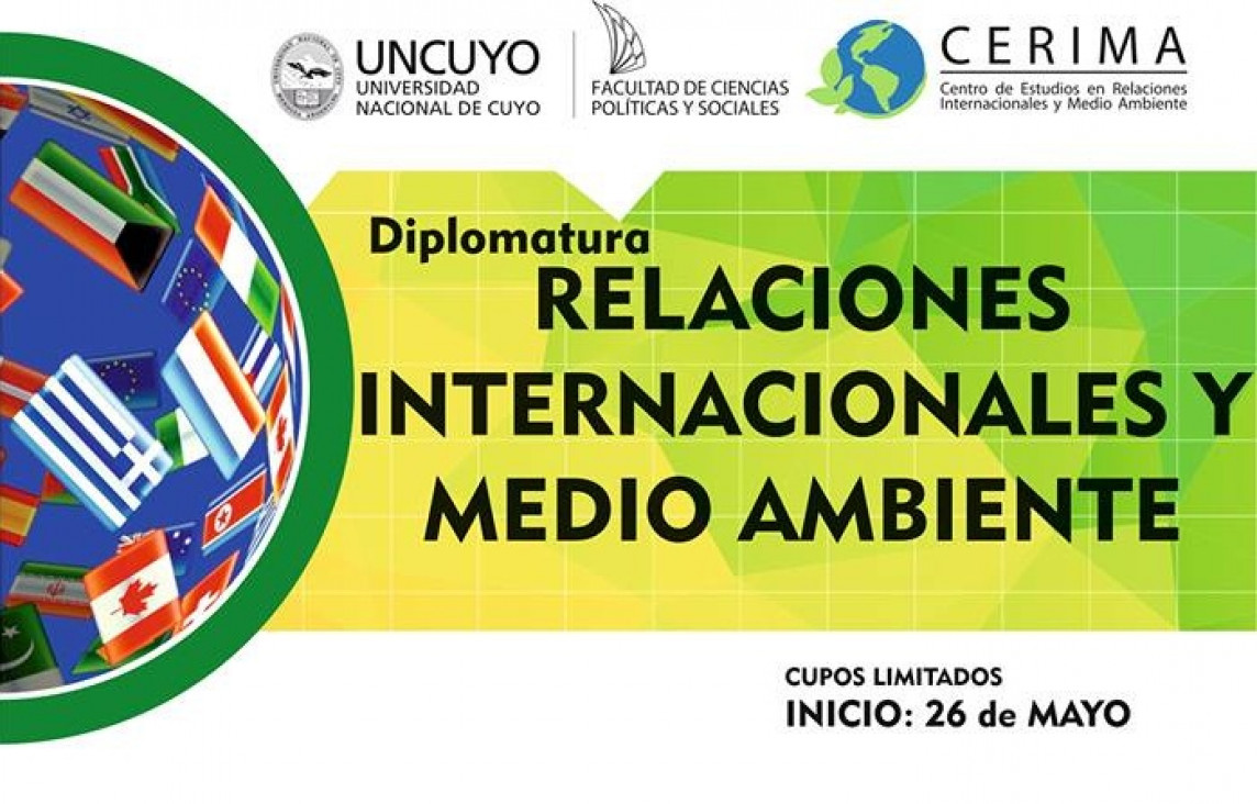 imagen Diplomatura en Relaciones Internacionales y Medio Ambiente