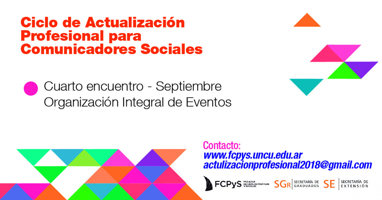 imagen Comienza el ciclo sobre Organización de Eventos