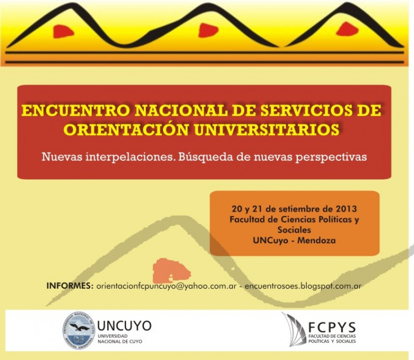 imagen Encuentro Nacional de Servicios de Orientación Universitarios