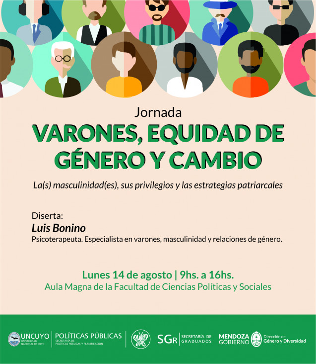 imagen Jornada: Varones, equidad de género y cambio