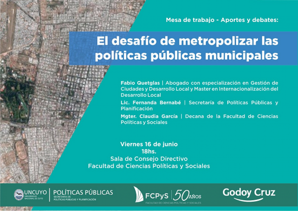 imagen Mesa de trabajo sobre Políticas Públicas en la FCPyS