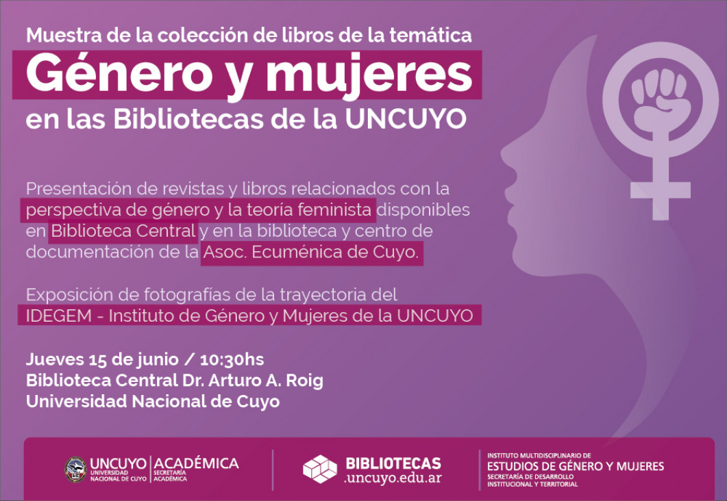 imagen Muestra bibliográfica de Género y Mujeres