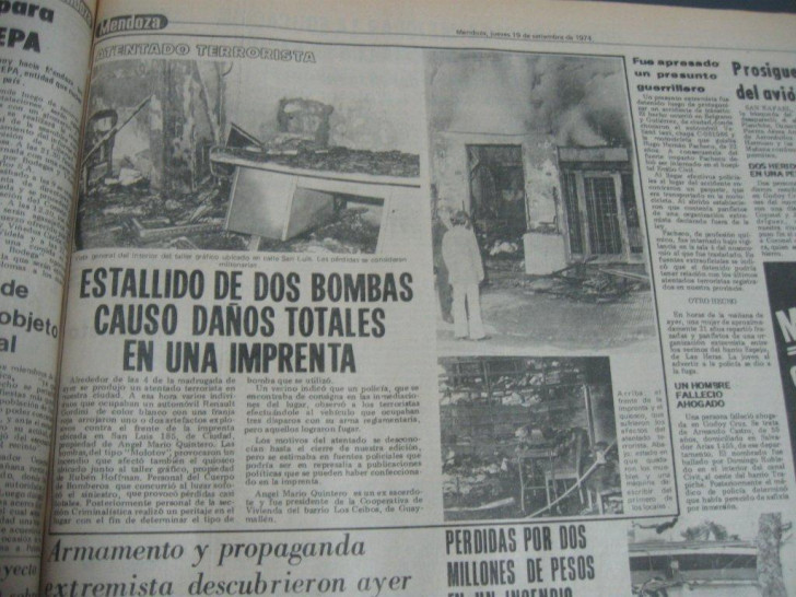 imagen Dictarán un curso sobre la represión en Mendoza