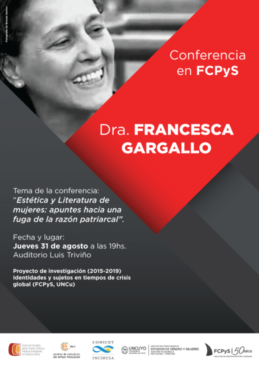 imagen Conferencia sobre Estética y Literatura de mujeres en la FCPyS