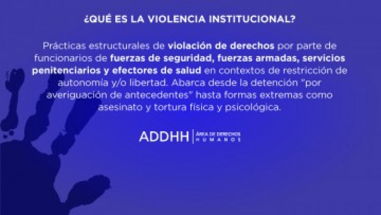 imagen Cómo proceder ante casos de Violencia Institucional