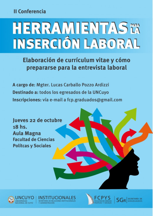 imagen II Conferencia: Herramientas para la inserción laboral