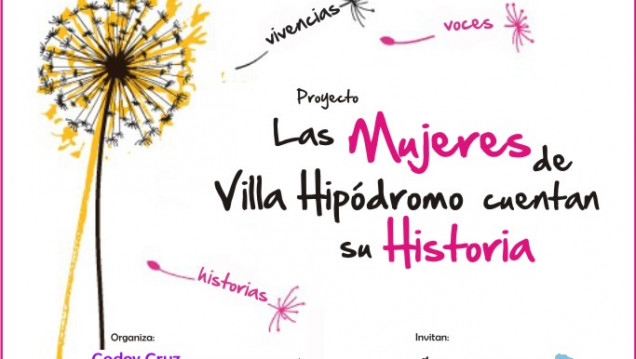 imagen Proyecto "Las Mujeres de Villa Hipódromo cuentan su Historia"