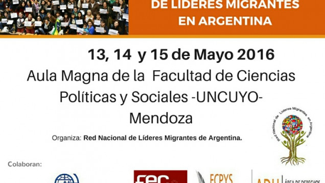 imagen 3er Encuentro Nacional de Líderes Migrantes en Argentina