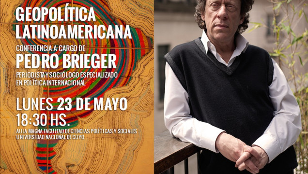 imagen Pedro Brieger dictará Conferencia de Geopolítica Latinoamericana 