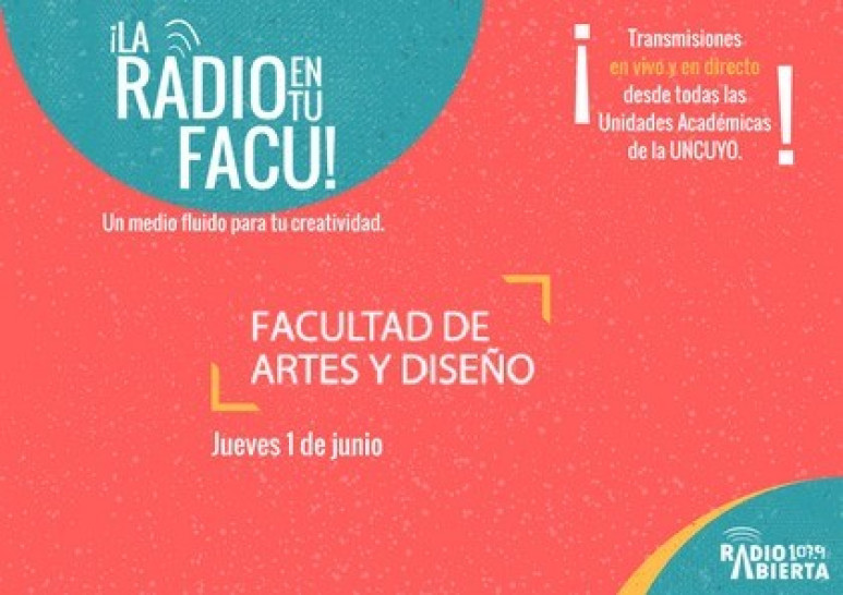 imagen La Facultad de Artes y Diseño tendrá su propia transmisión de Radio Abierta