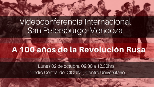 imagen Videoconferencia Internacional: "A 100 años de la Revolución Rusa"