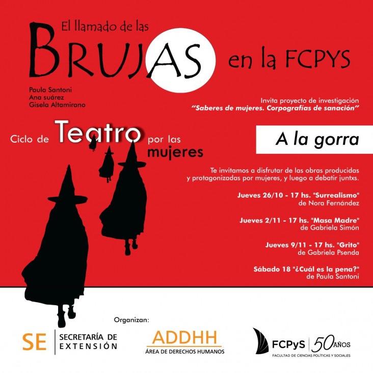 imagen Ciclo de teatro por las mujeres en la FCPyS