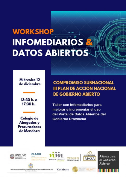 imagen Workshop: Infomediarios y datos abiertos