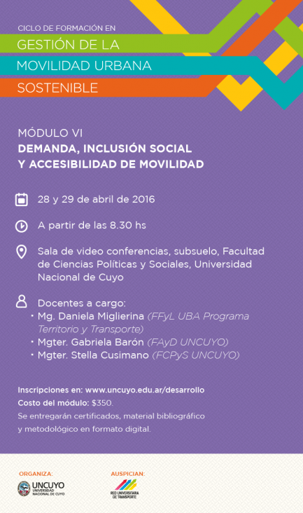 imagen Demanda, inclusión social y accesibilidad de movilidad