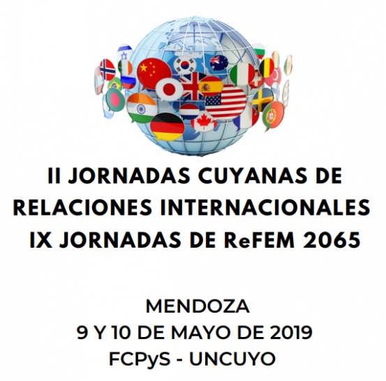 imagen Comienzan este jueves las II Jornadas Cuyanas de Relaciones Internacionales y IX de la Red Federal Malvinas