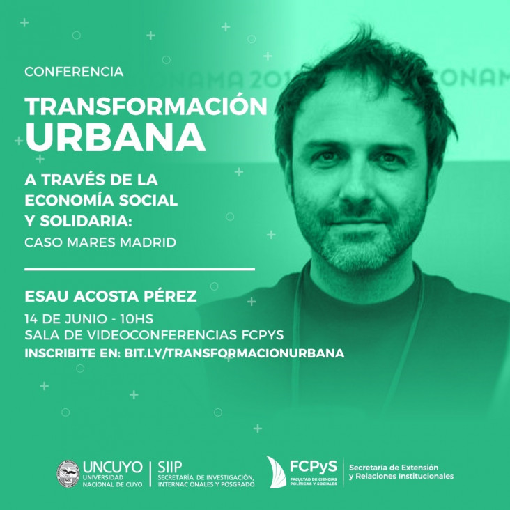 imagen Conferencia: "Transformación urbana a través de la economía social y solidaria: caso Mares Madrid"