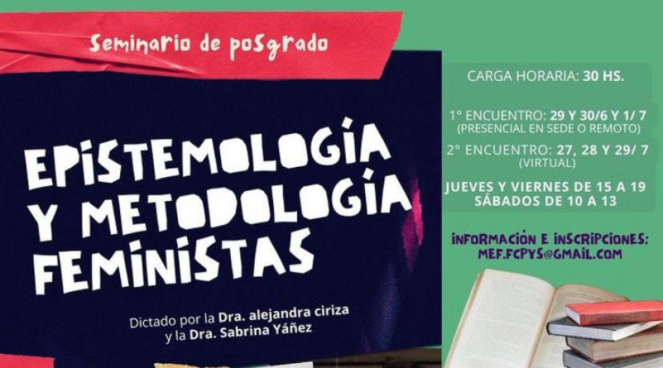 imagen Inicia el seminario de posgrado "Epistemología y Metodologías Feministas"