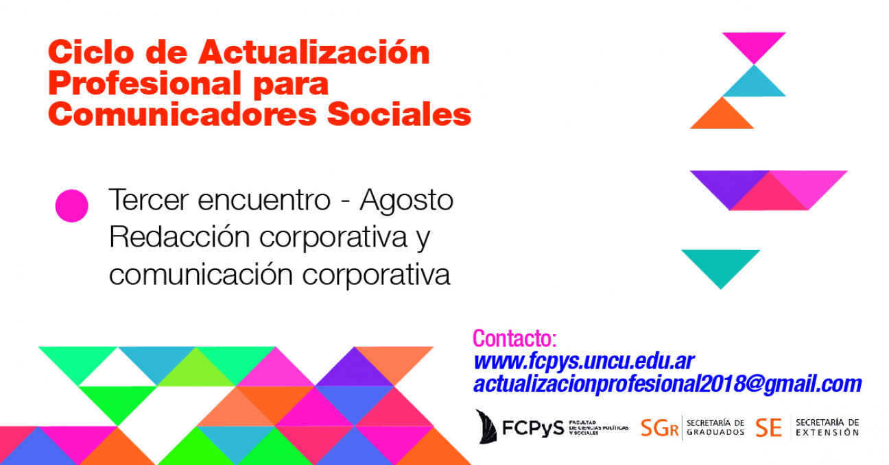 imagen Ciclo de actualización profesional para comunicadores sociales