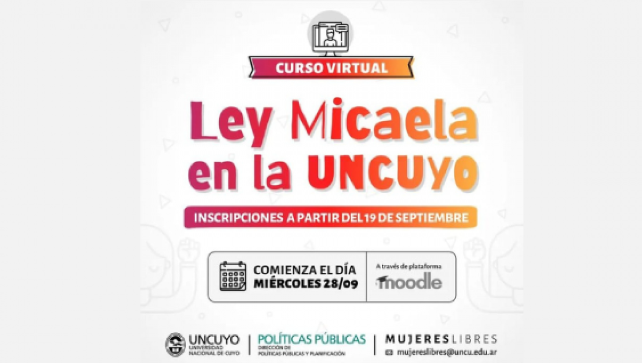 imagen Nueva convocatoria a inscripciones Curso Ley Micaela