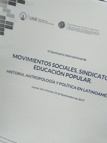 imagen La FCPyS presente en el VI Seminario Internacional de Movimientos Sociales, Sindicatos y Educación Popular