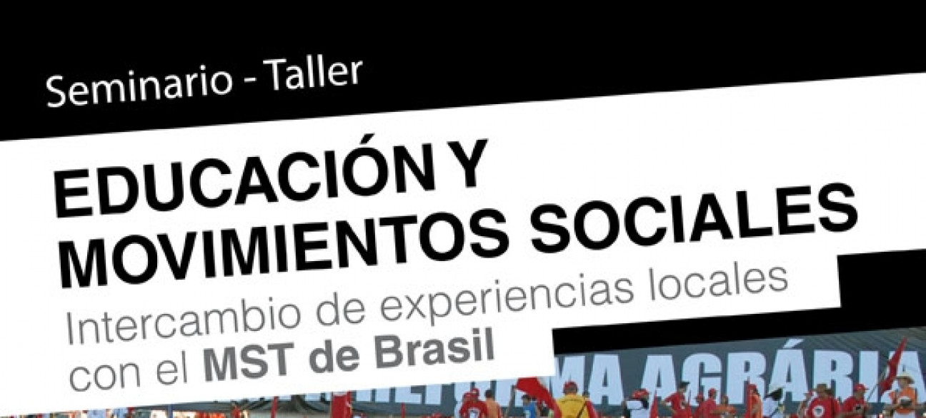 imagen Seminario Taller:  Educación y Movimientos Sociales