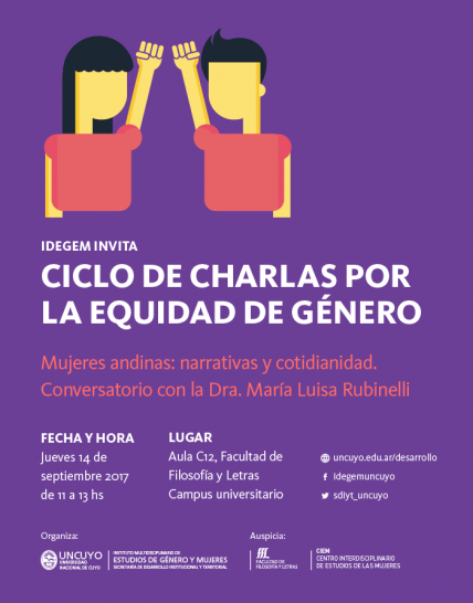 imagen Conversatorio "Mujeres andinas: narrativas y cotidianeidad" en la UNCuyo