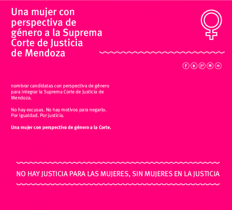 imagen  "Una mujer con perspectiva de género a la Corte Suprema de Justicia", la FCPyS se suma al reclamo