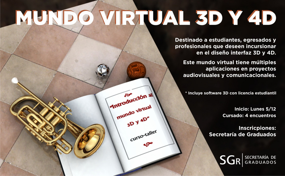 imagen Introducción al mundo virtual 3D/4D