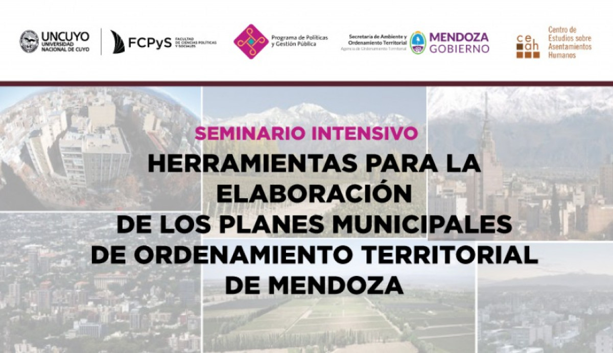 imagen Herramientas para la elaboración de los planes Municipales de Ordenamiento Territorial de Mendoza