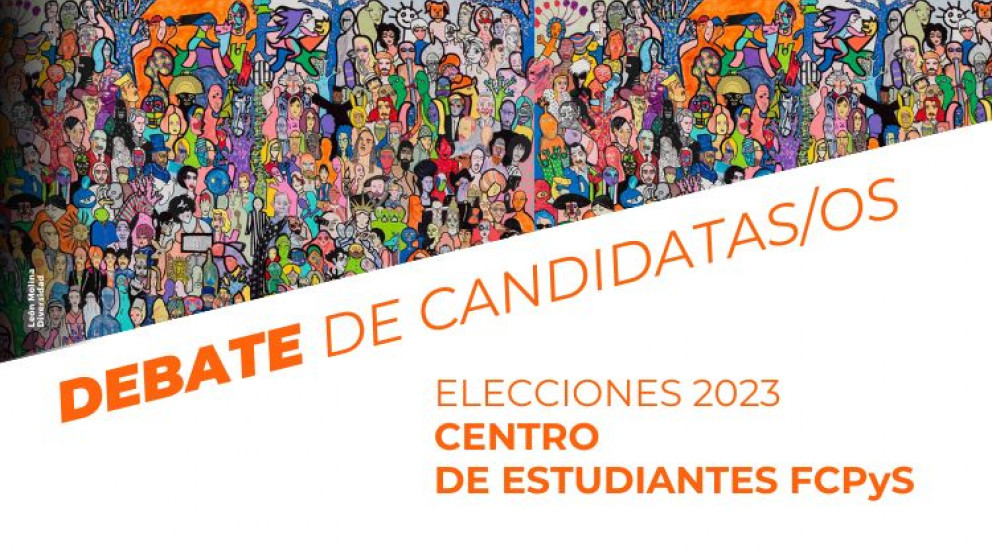 imagen Debate de candidatas/os al Centro de Estudiantes