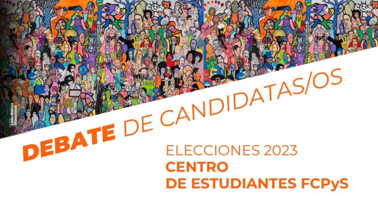 imagen Se viene el debate de candidatas/os al Centro de Estudiantes 