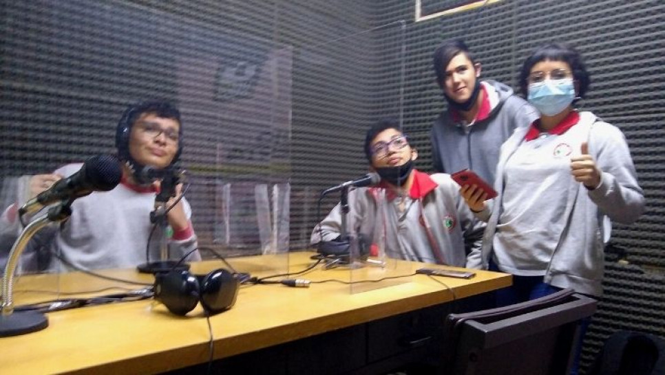 imagen Estudiantes de un colegio hicieron sus propios programas en Radio Abierta