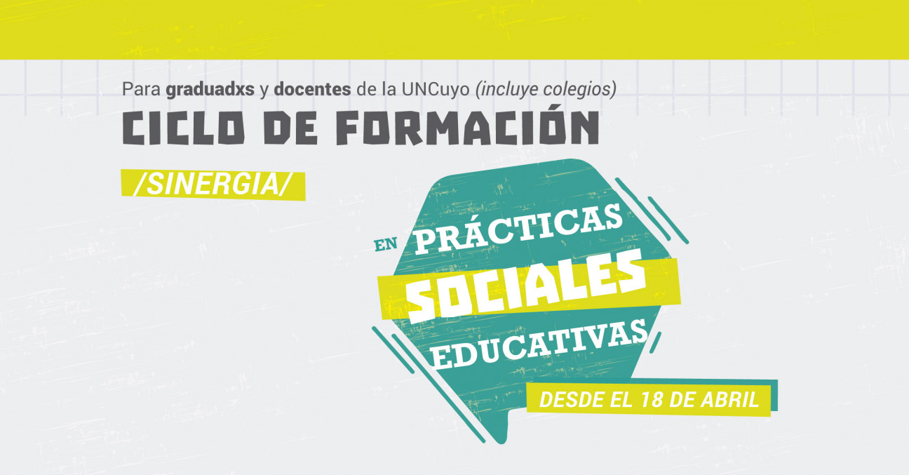 imagen Comienza el Ciclo de formación en prácticas sociales educativas (PSE)