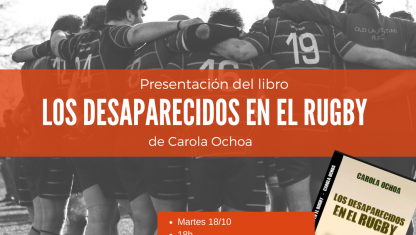 imagen Presentación en la FCPyS del libro “Los desaparecidos en el rugby”