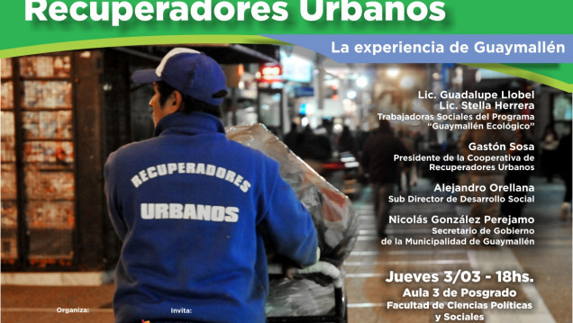 imagen Nuevas formas de organización social: Recuperadores Urbanos.  La experiencia de Guaymallén