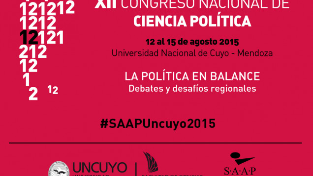 imagen XII Congreso Nacional de Ciencia Política " LA POLÍTICA EN BALANCE. Debates y desafíos regionales"