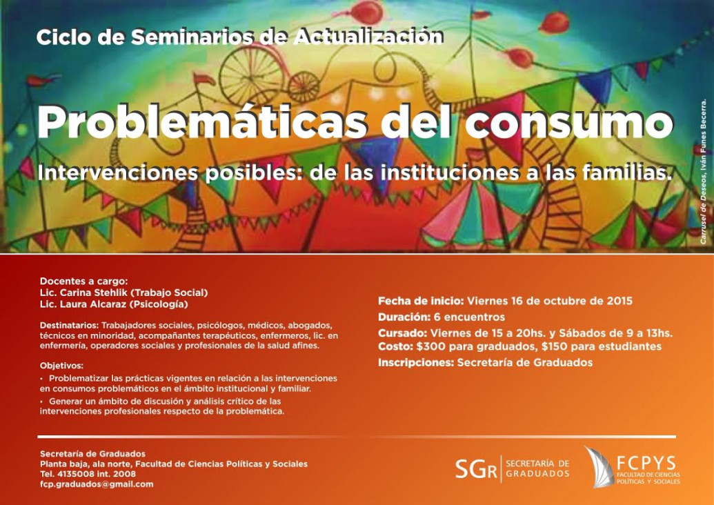 imagen 2do Seminario: Intervenciones posibles: de las instituciones a las familias.