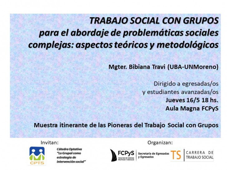 imagen Abordaje de Problemáticas Sociales Complejas: aspectos teóricos y metodológicos