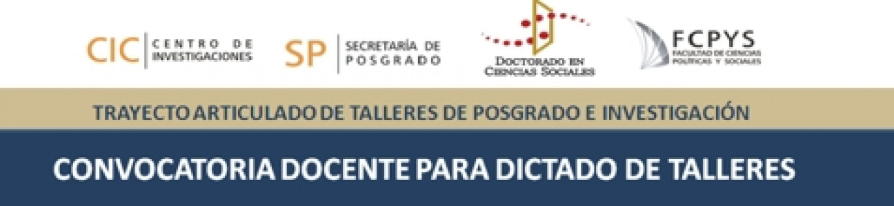 imagen Trayecto Articulado de Talleres de Posgrado e Investigación